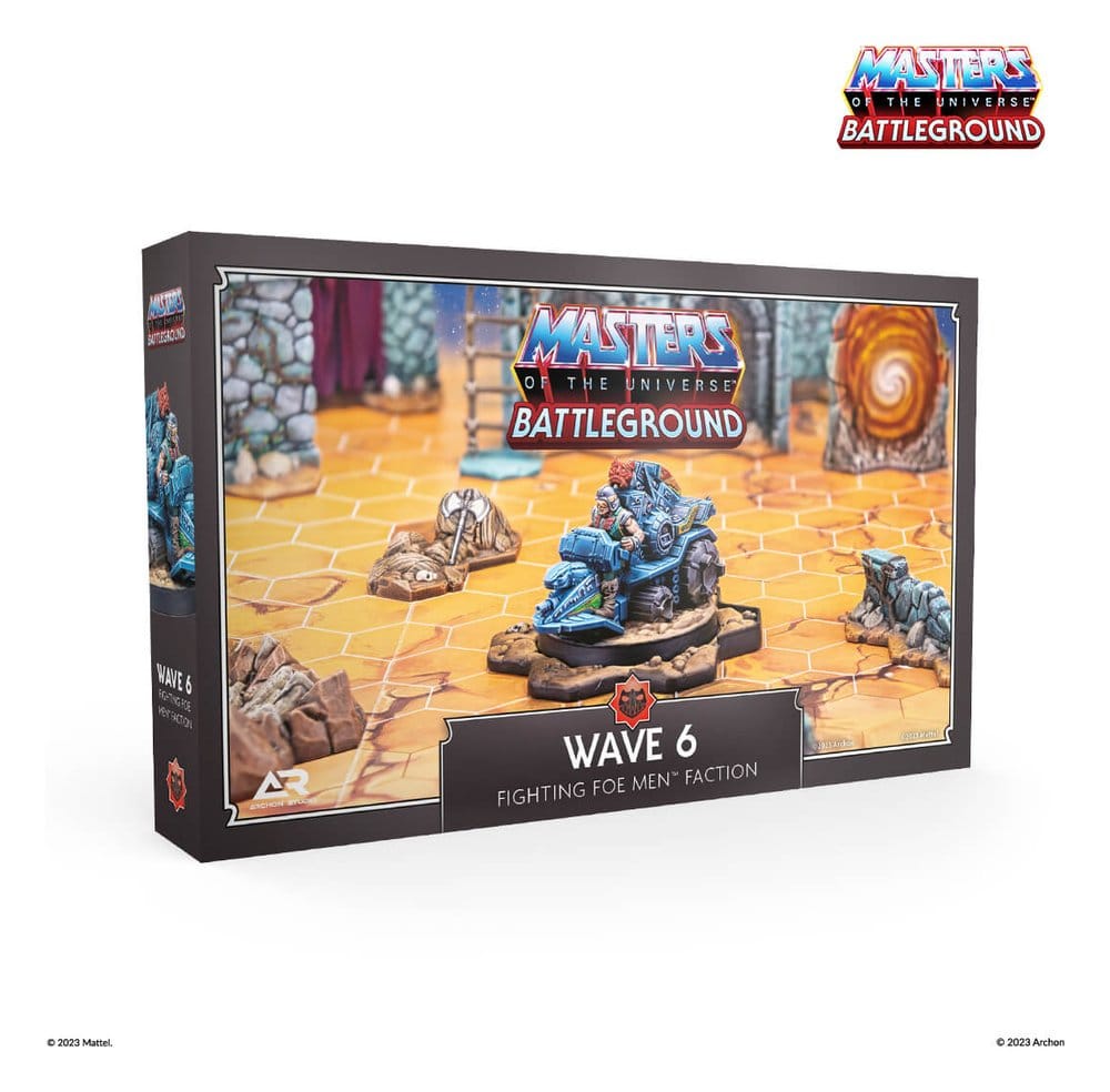 Masters of the Universe: Battleground Miniatures Game Wave 6: Fighting Foe Men Faction *Spanish Version*