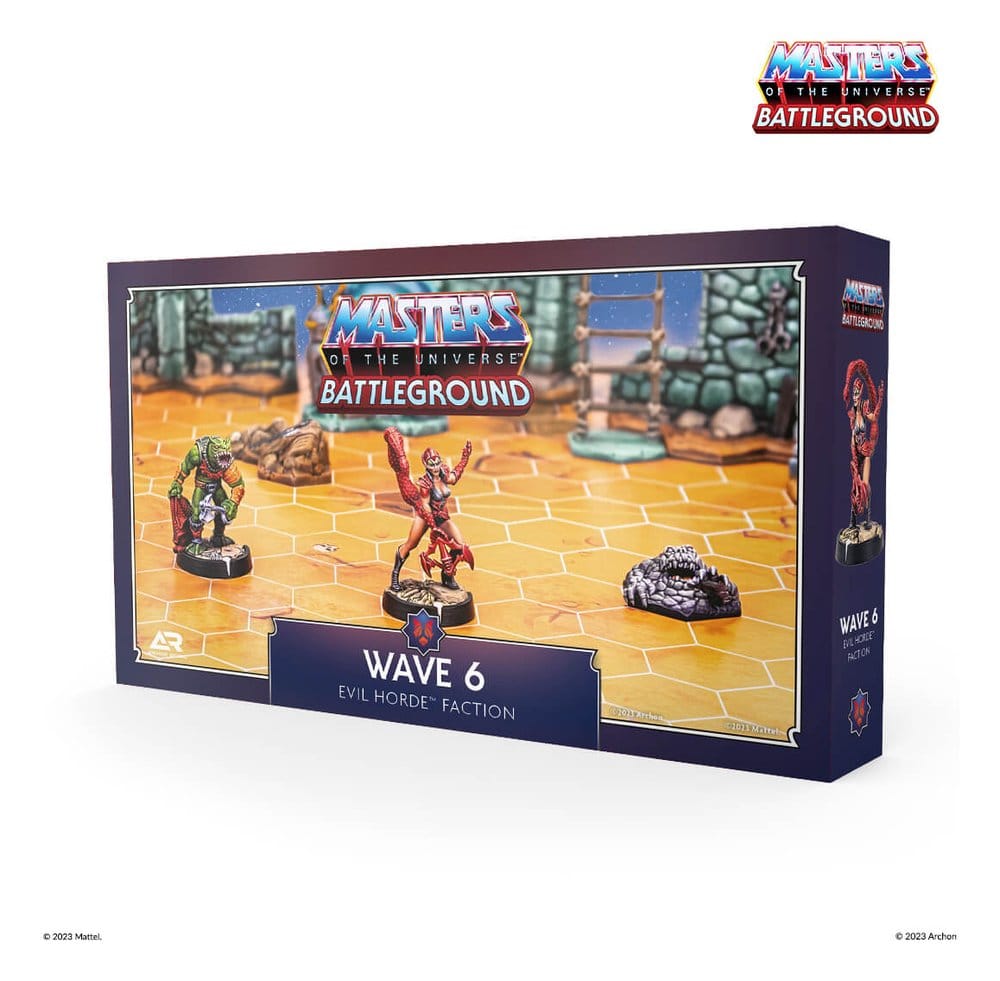 Masters of the Universe: Battleground Miniatures Game Wave 6: Evil Horde faction *Spanish Version*