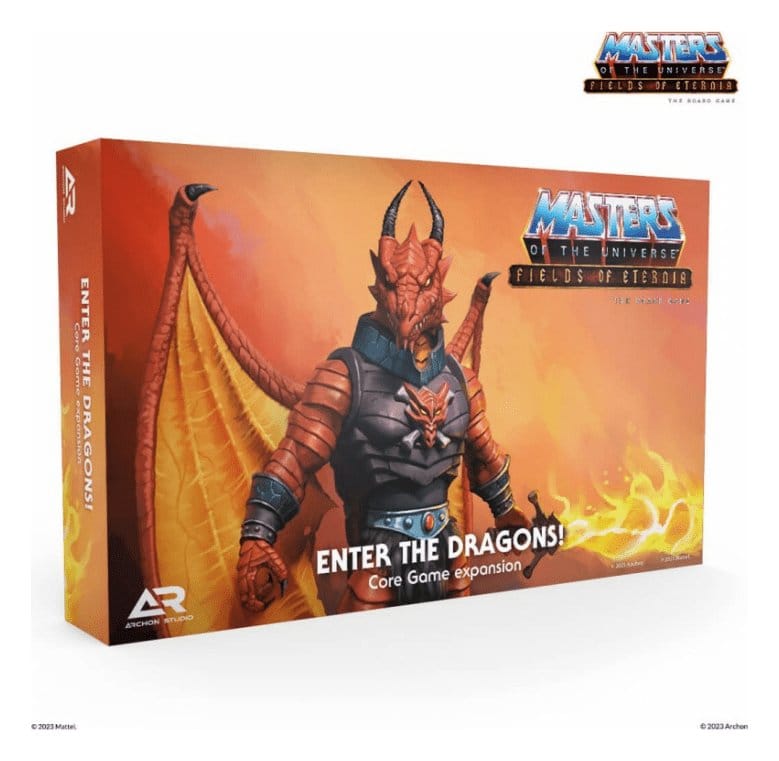 Masters of the Universe Board Game Expansion Fields of Eternia - Enter the Dragons! *Spanish Version*