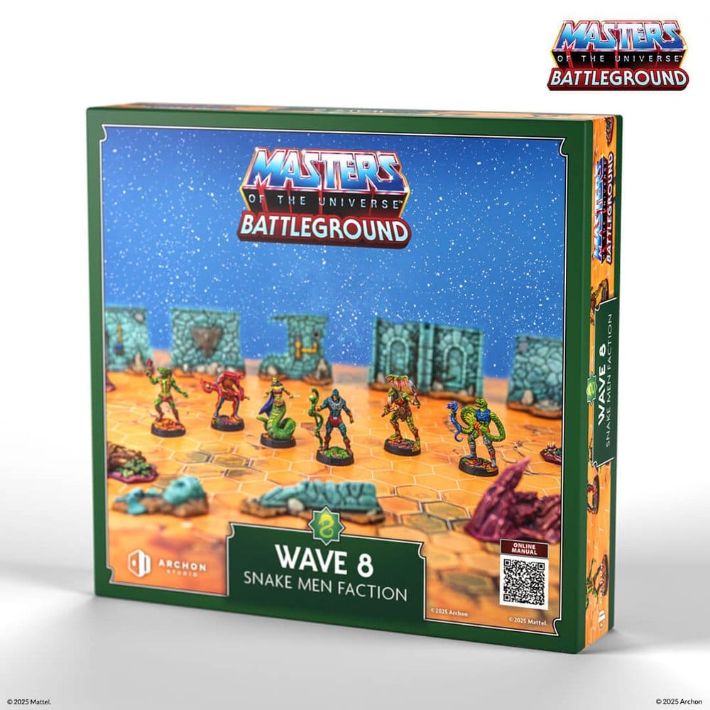 Masters of the Universe: Battleground Miniatures Game Wave 8: Snake Men Faction *Spanish Version*