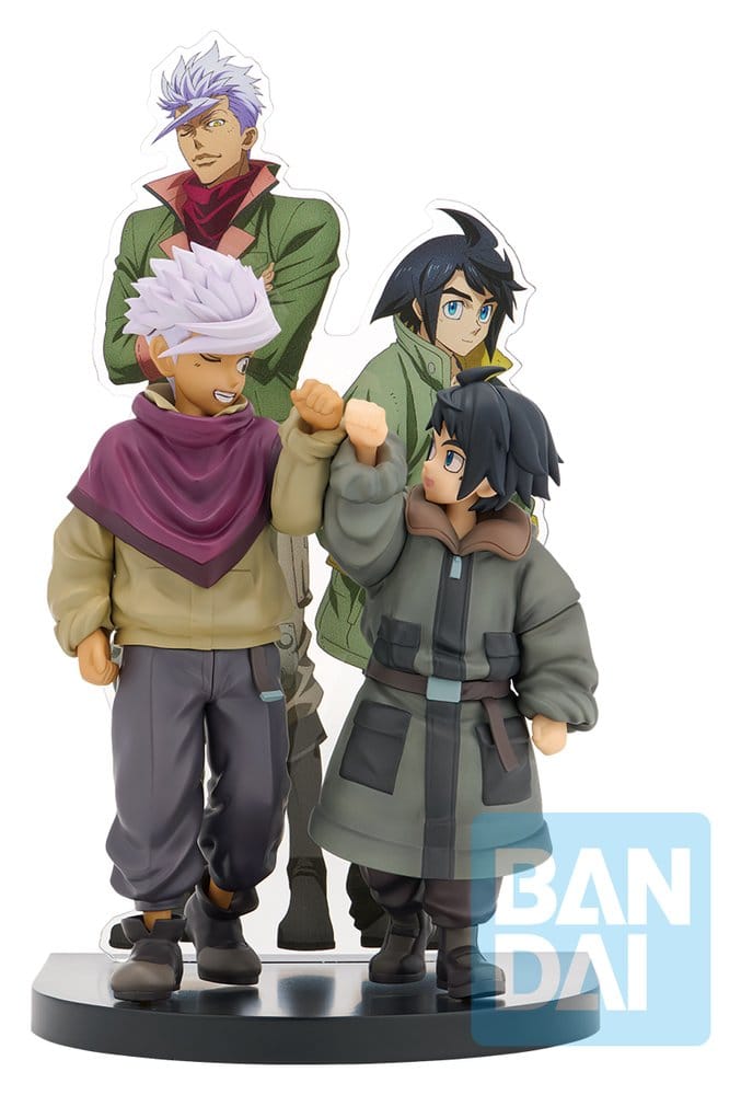Mobile Suit Gundam: Iron-Blooded Orphans Ichibansho PVC Statue Mikazuki & Orga 18 cm