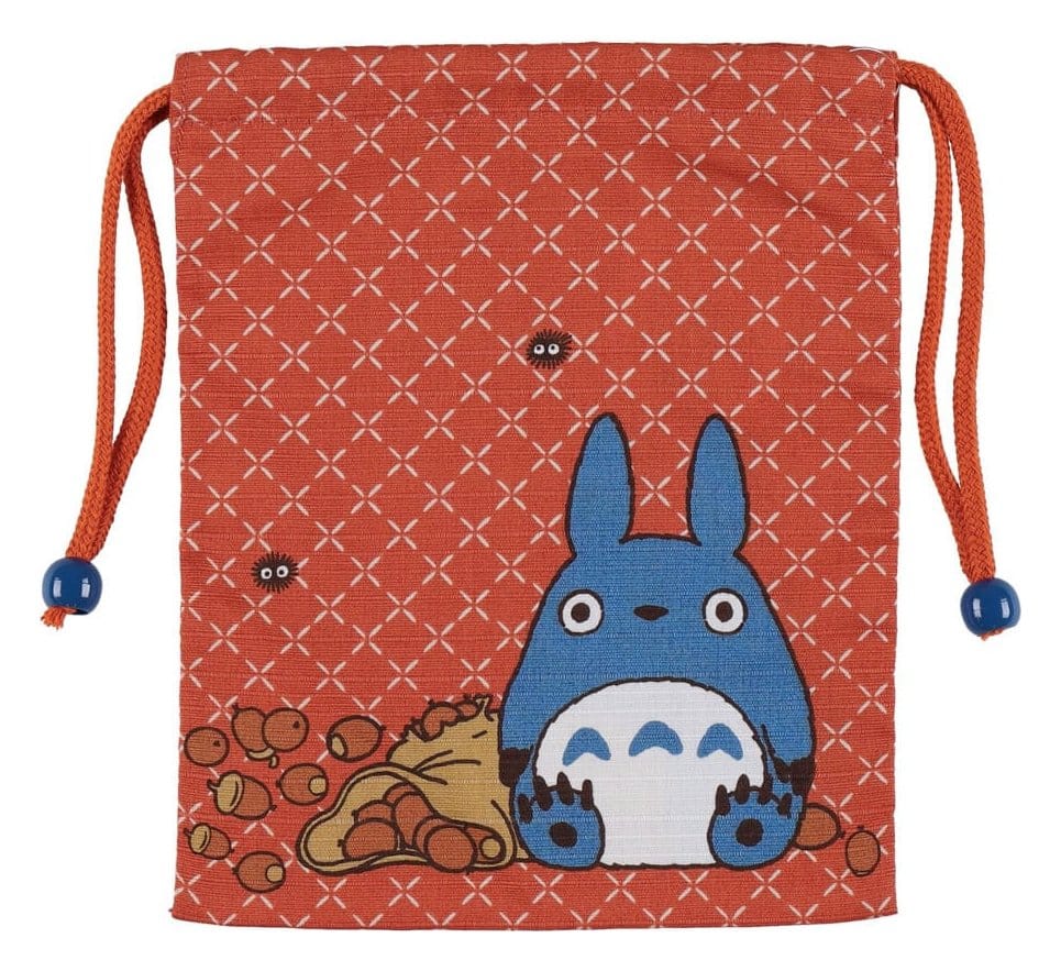 My Neighbor Totoro Cloth Bag Middle Totoro Orange