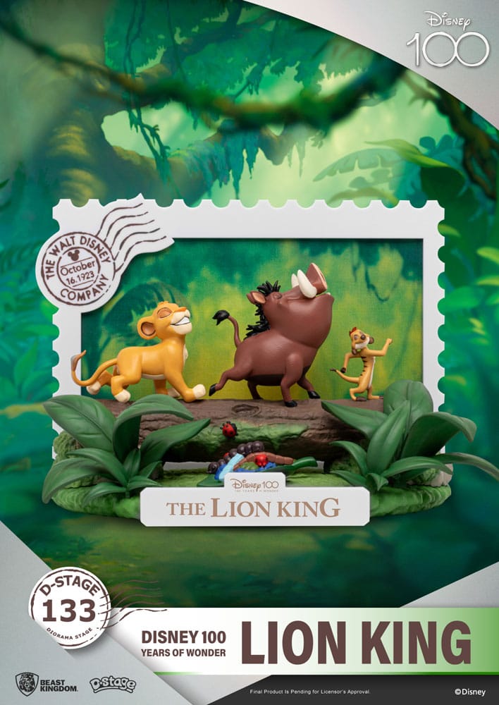 Disney 100 Years of Wonder D-Stage PVC Diorama Lion King 10 cm - Damaged packaging