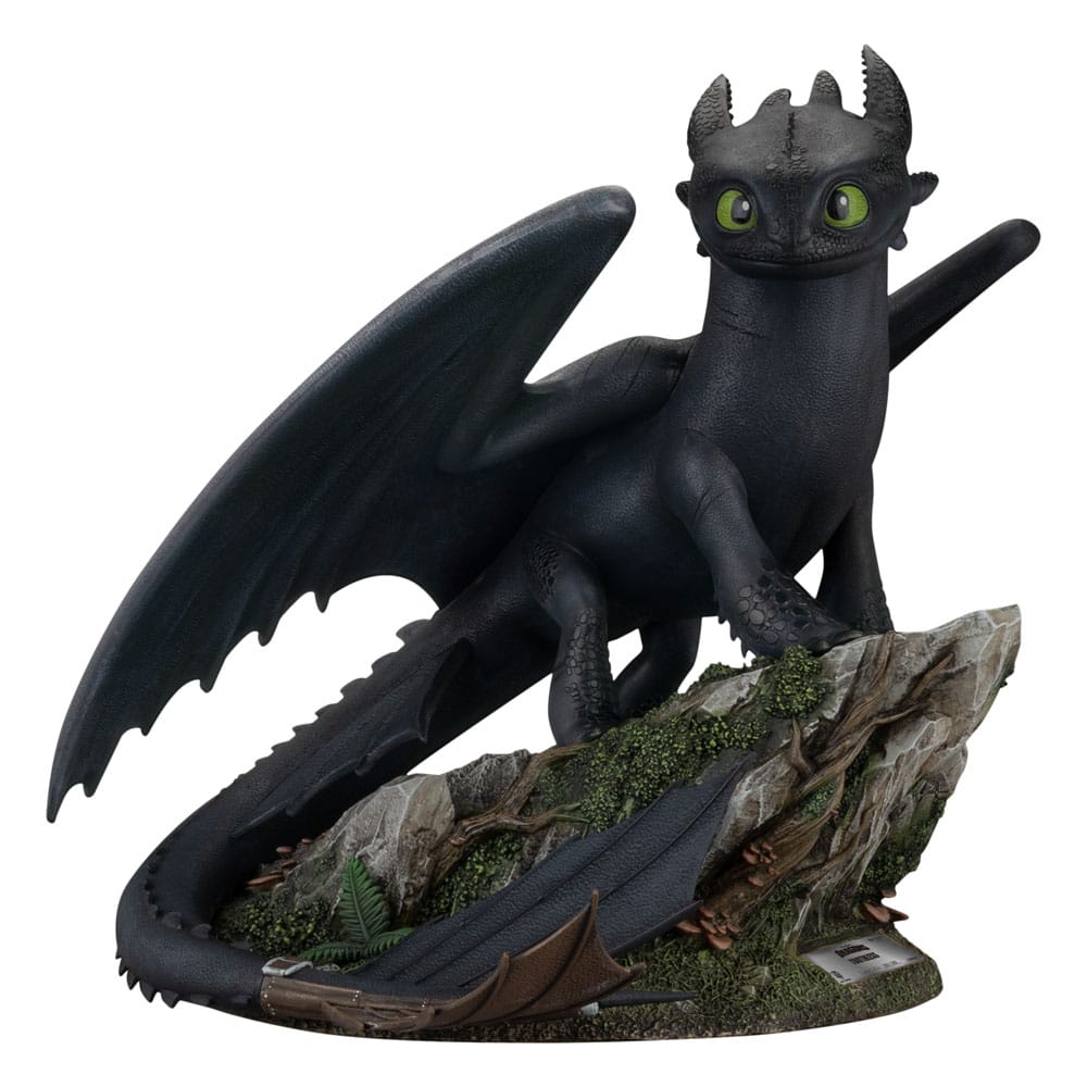 Dragons Master Craft Statue Standing Toothless 31 cm