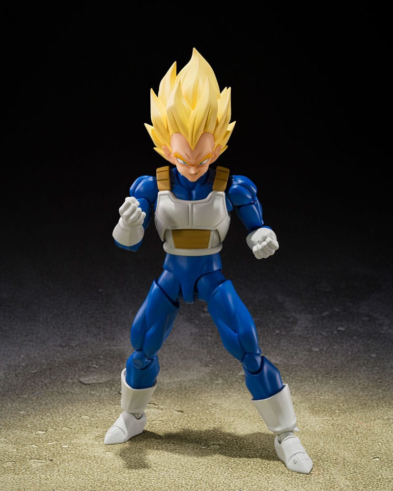 Dragon Ball Z S.H.Figuarts Action Figure Super Saiyan Vegeta (Dangerous Pride) 14 cm