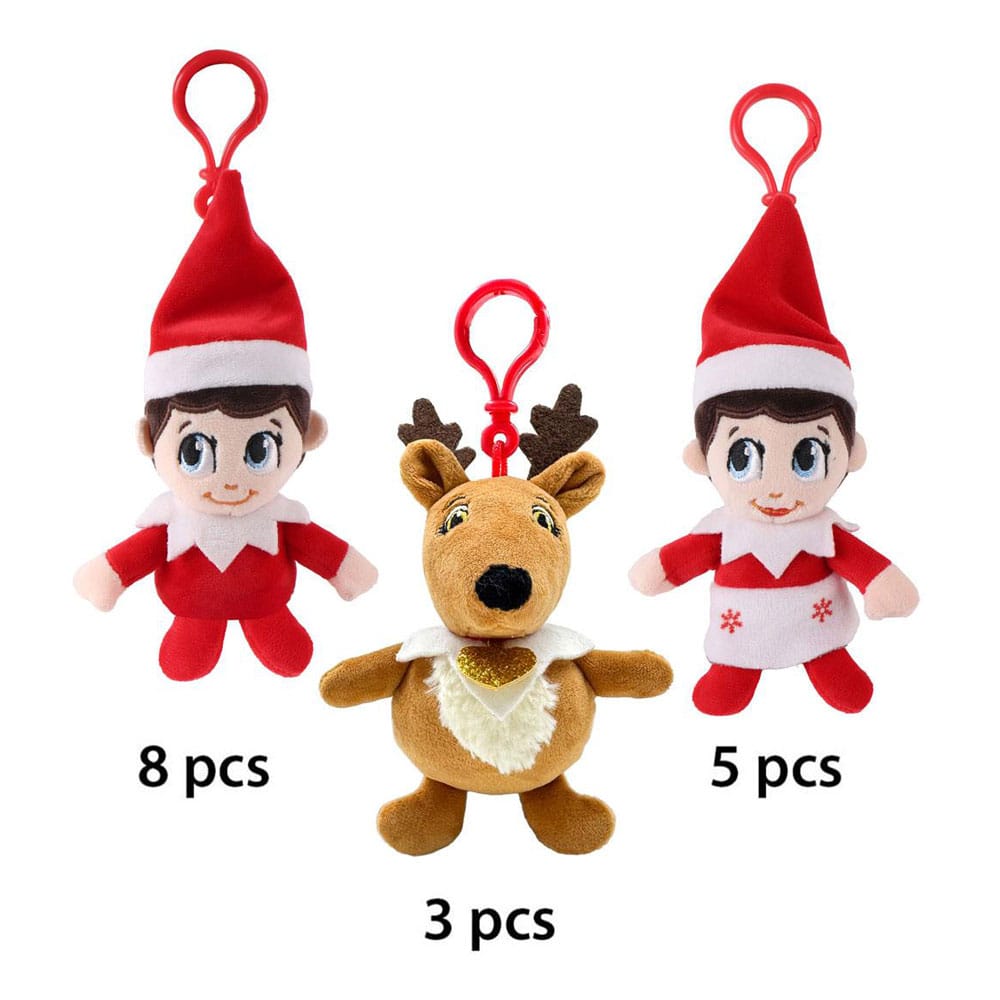 Elf On The Shelf Plush Keychains 12 cm Assortment (16)