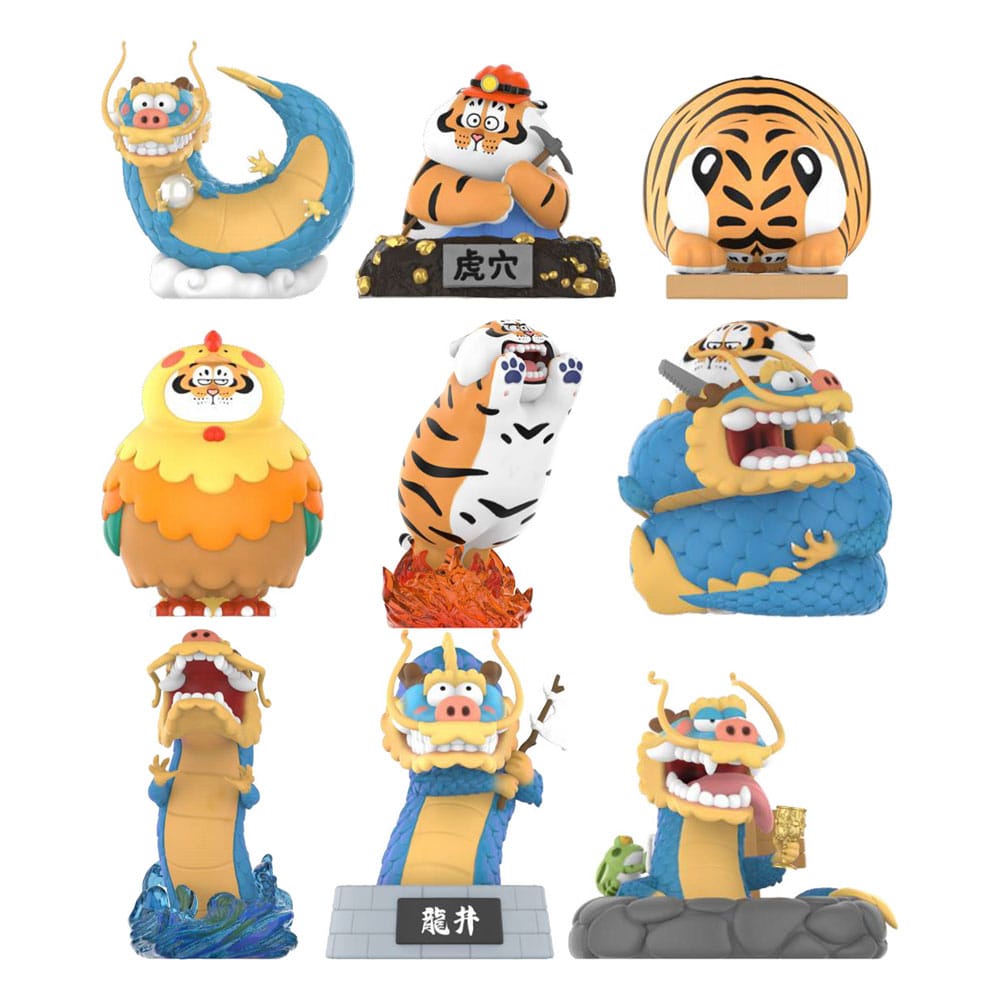 I Am Not Fat Tiger Long Teng Hu Yue Series Mini Figures 9 cm Display (8)