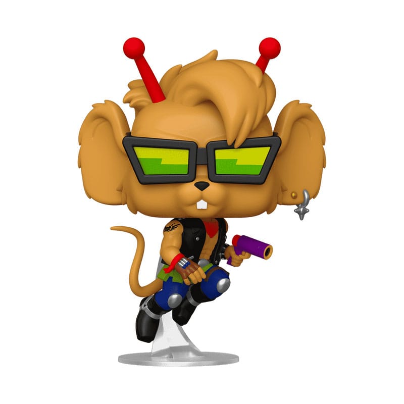 Biker Mice From Mars Pop! Animation Vinyl Figure Throttle 9 cm