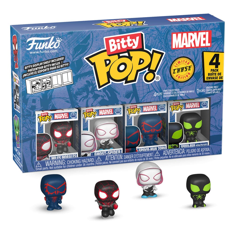Spider-Man Bitty POP! Vinyl Figure 4-Pack Series 2 2 cm