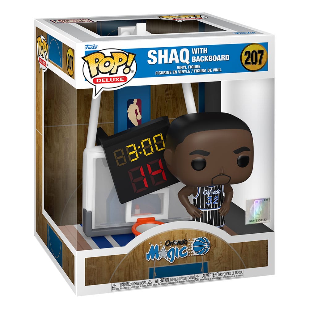 NBA Legends POP! Sports Deluxe Vinyl Figure Shaq w/Backboard 16 cm