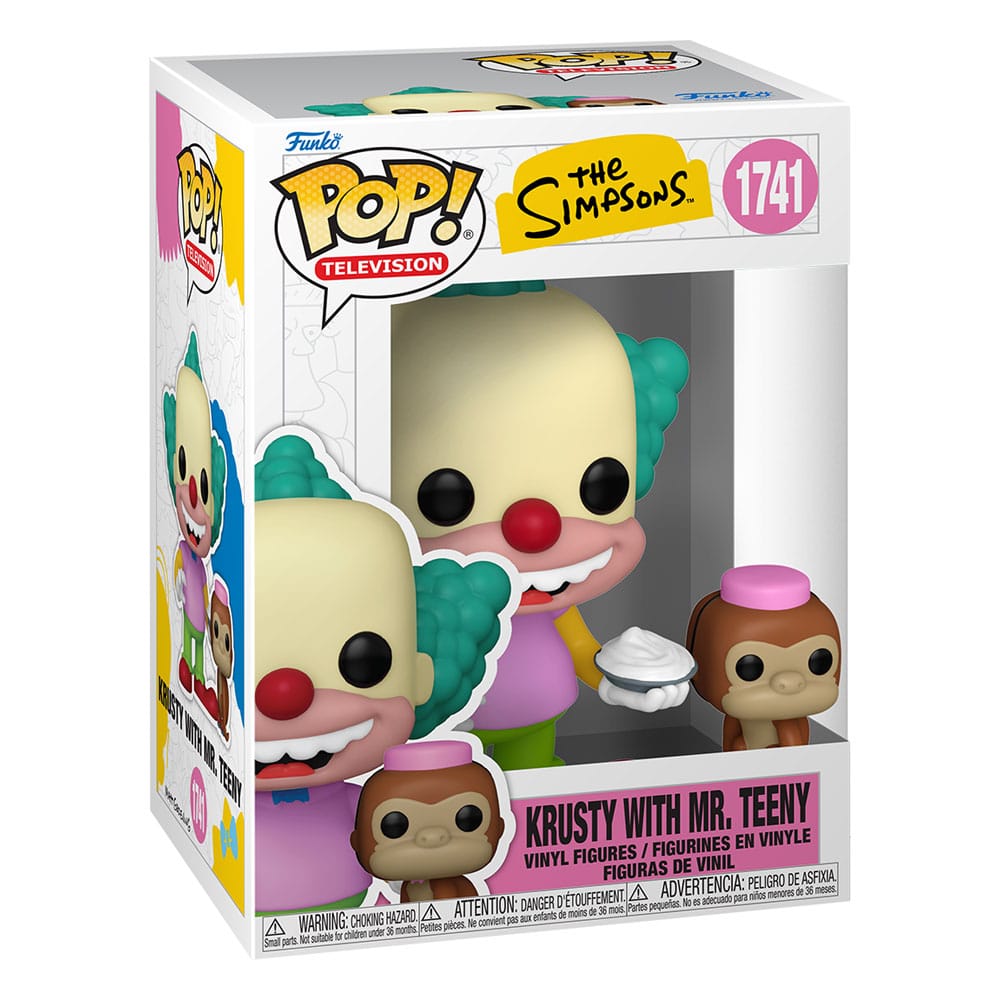 Simpsons POP&Buddy TV Vinyl Figure Krusty&Tenny? 9 cm