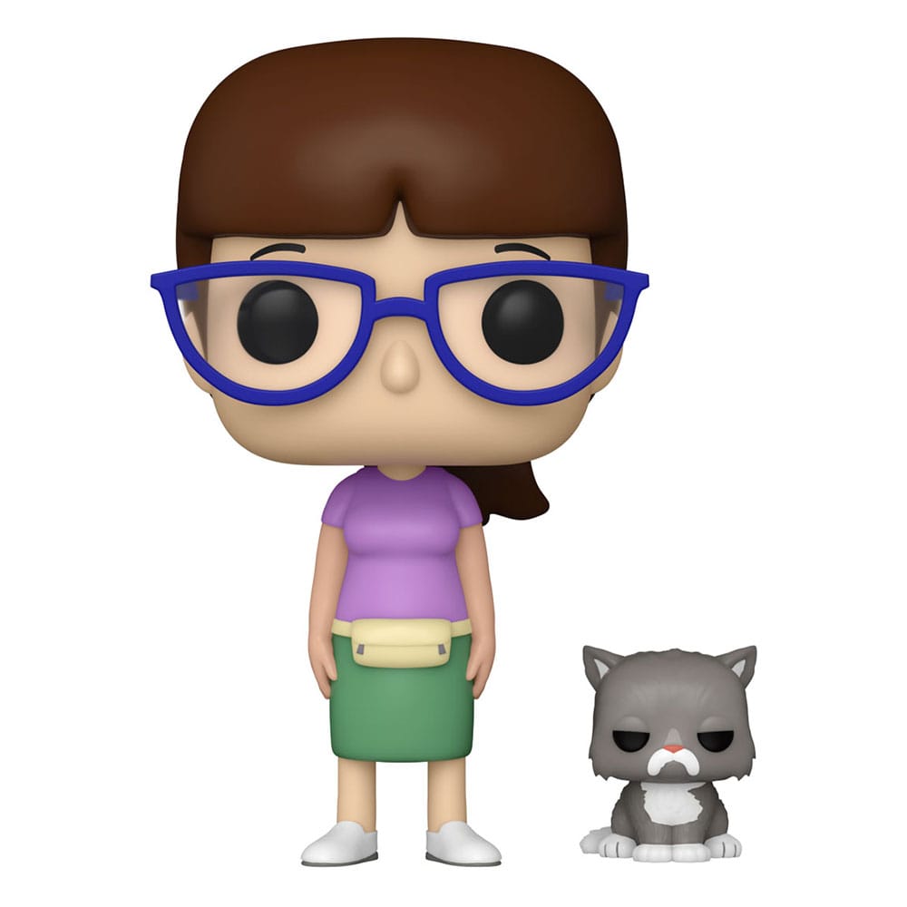 Bob's Burgers POP!&Buddy TV Vinyl Figure Gayle with Mr. Business 9 cm