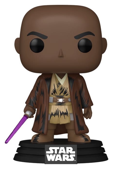 Star Wars: Mandalorian & Grogu POP! Vinyl Figure Mace Windu (Retro) 9 cm