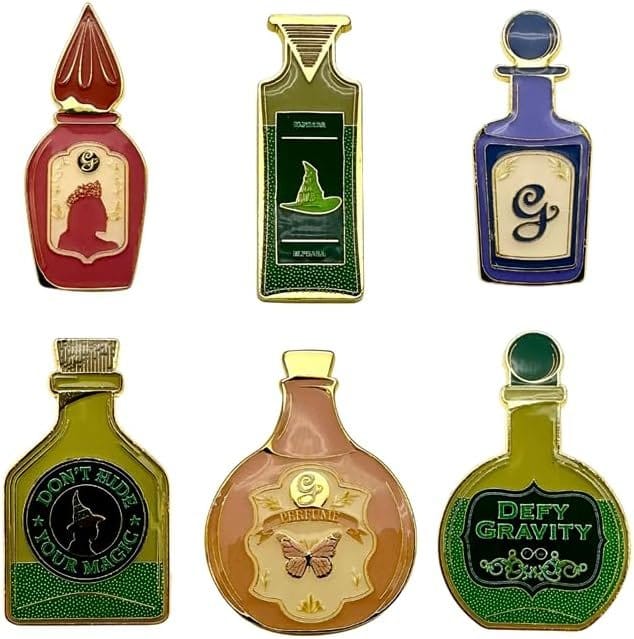 Wicked Enamel Pins Potion Bottles Blind Display (18)