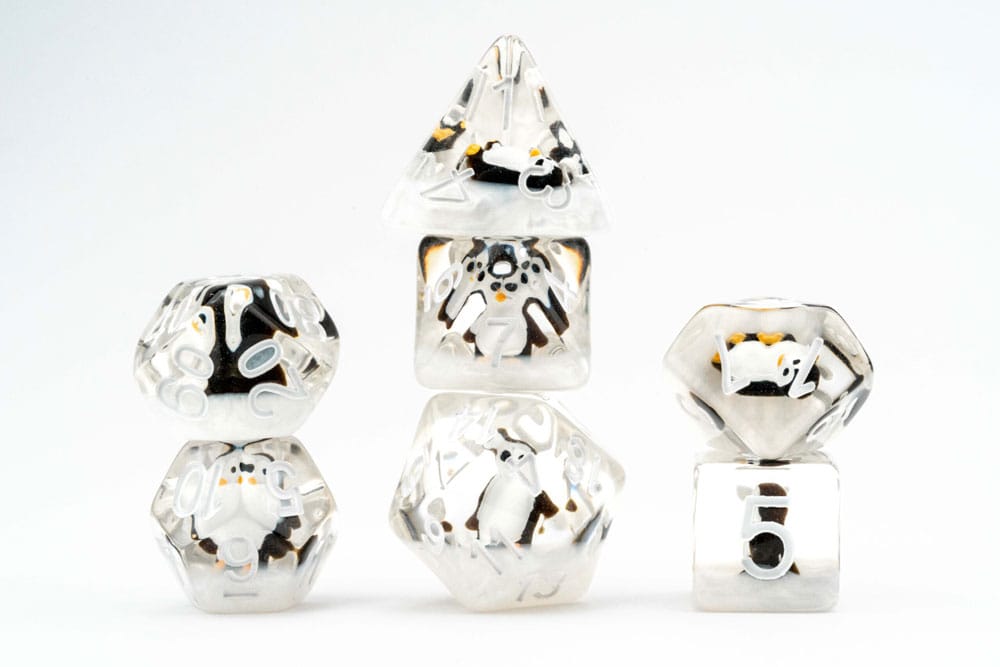 FanRoll Dice Set Penguin (7)