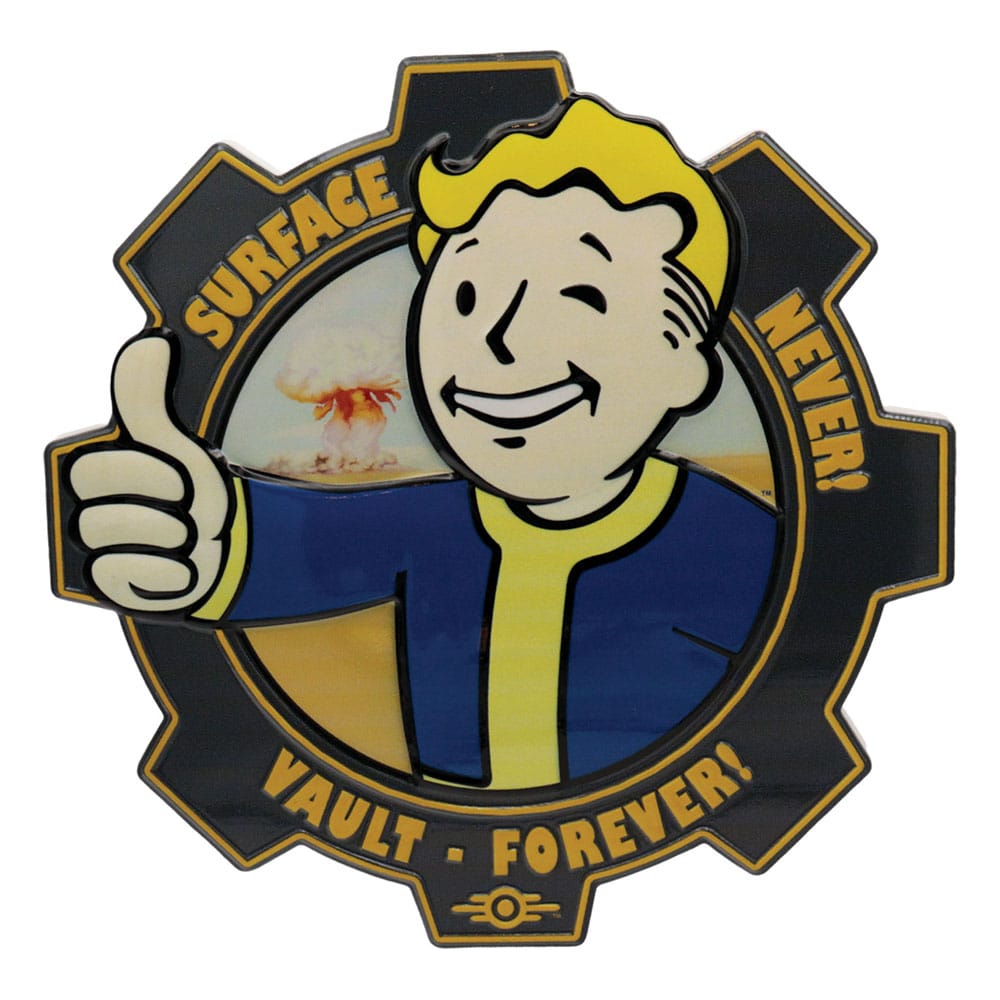 Fallout Resin Plaque Vault Boy