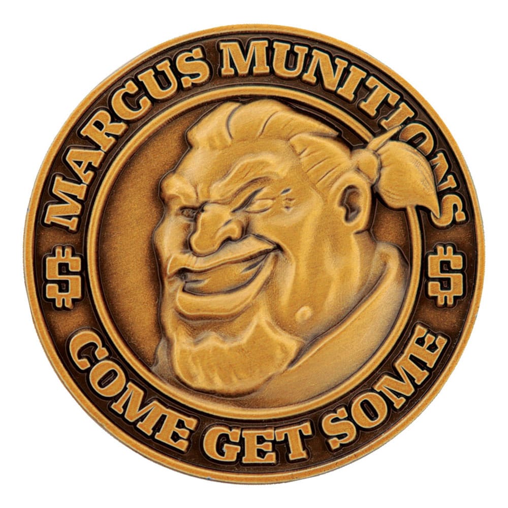 Borderlands Collectable Coin Marcus Munitions Limited Edition
