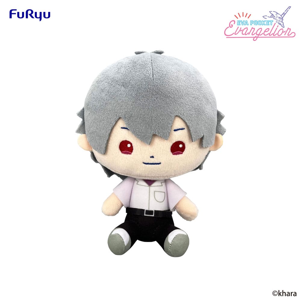 Neon Genesis Evangelion Eva Pocket Plush Figure Kaworu 17 cm