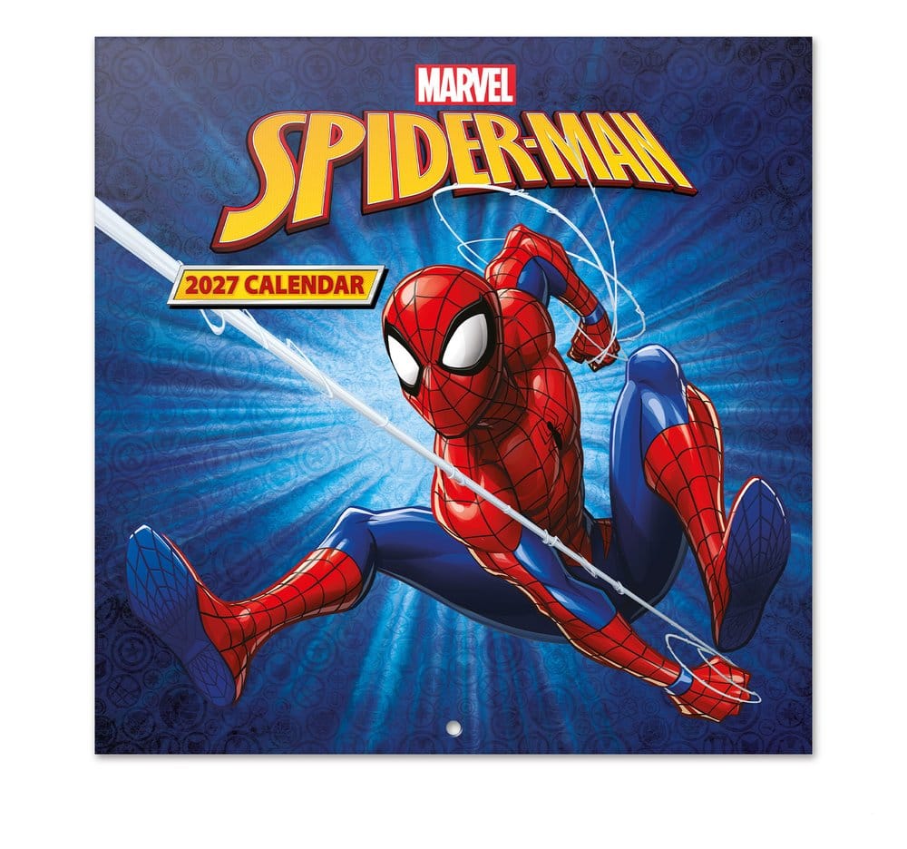 Spider-Man Wall Calendar 2027 30 x 30 cm