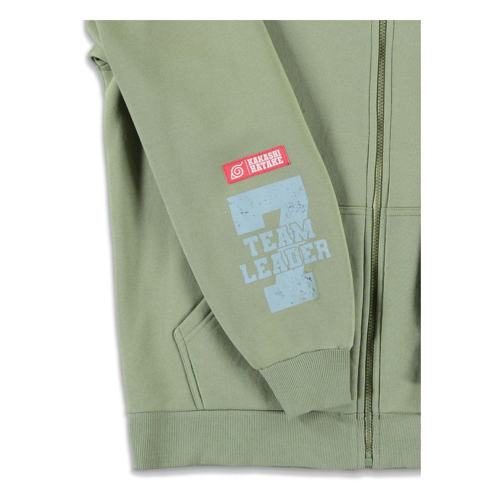 Naruto Zipper Hoodie Kakashi Size L