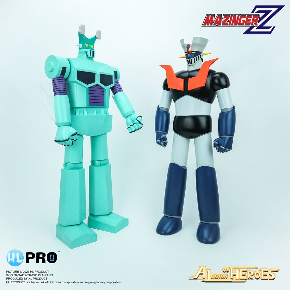 Mazinger Z Legion of Heroes Vinyl Figure Mazinger Z Silver Color 40 cm
