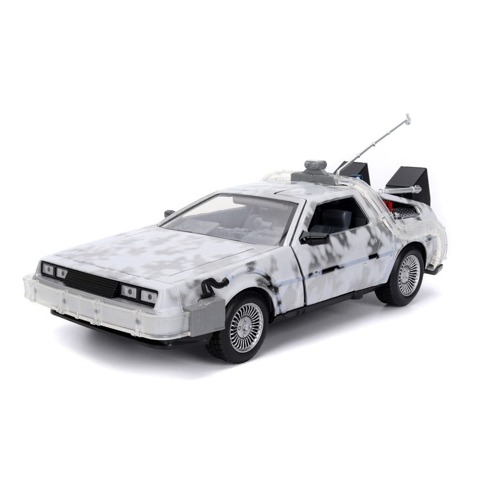 Back to the Future Diecast Model 1/24 Time Machine Frost