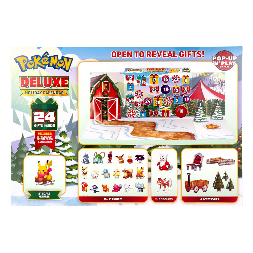 Pokémon Pop-Up 'N' Play Deluxe Advent Calendar Holiday 2025 *Version EN*