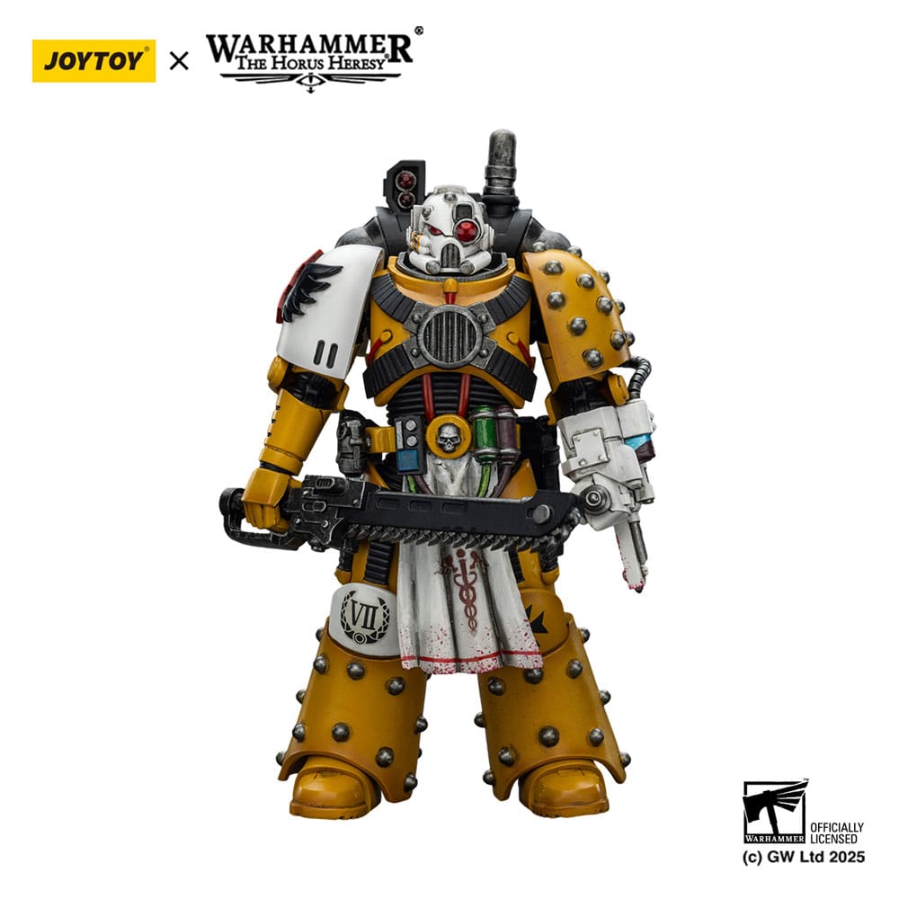 Warhammer 40,000: imperial Fists Action Figure Legion Apothecary 12 cm