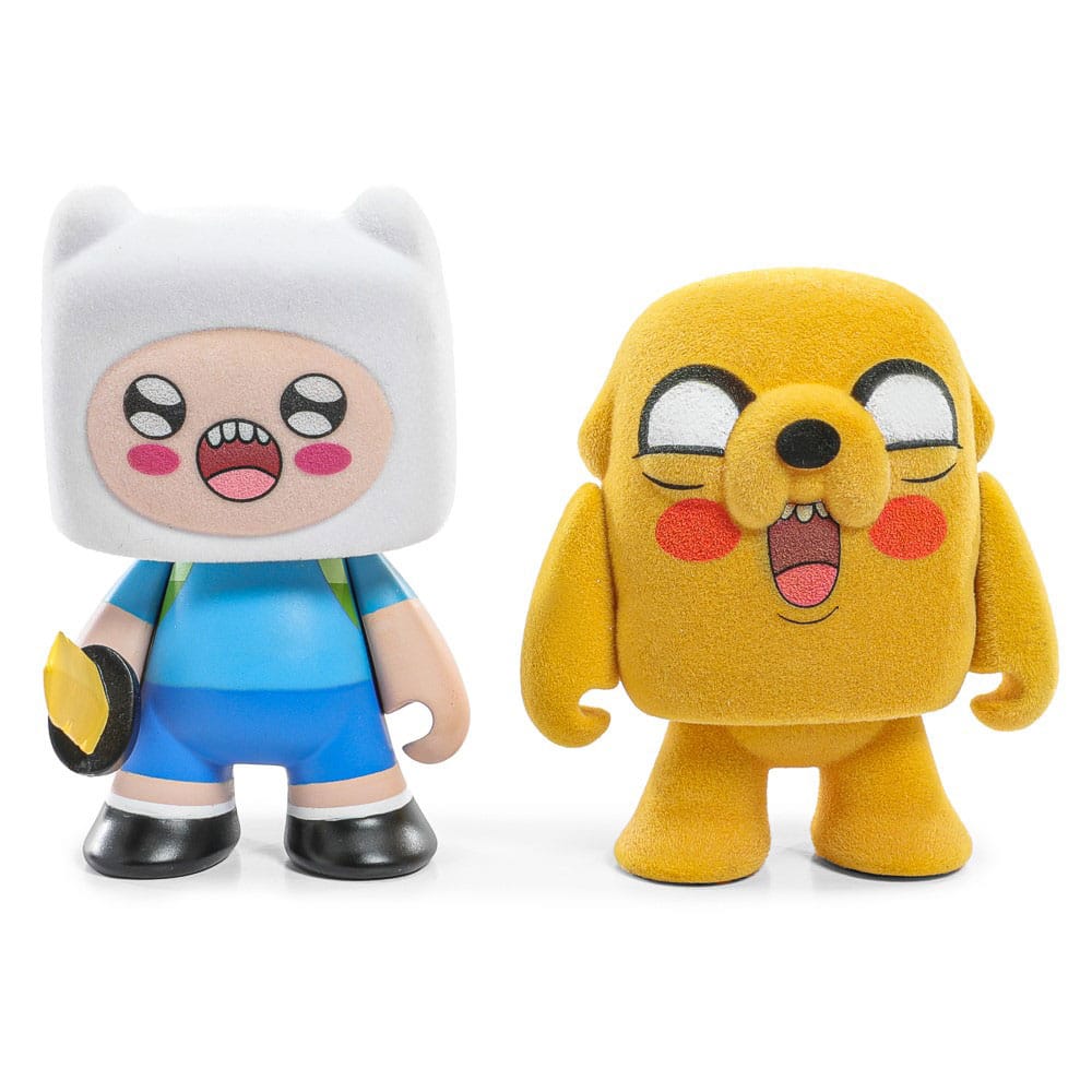 Adventure Time Mini-Figure 2-Pack Finn & Jake Flocked 7 cm
