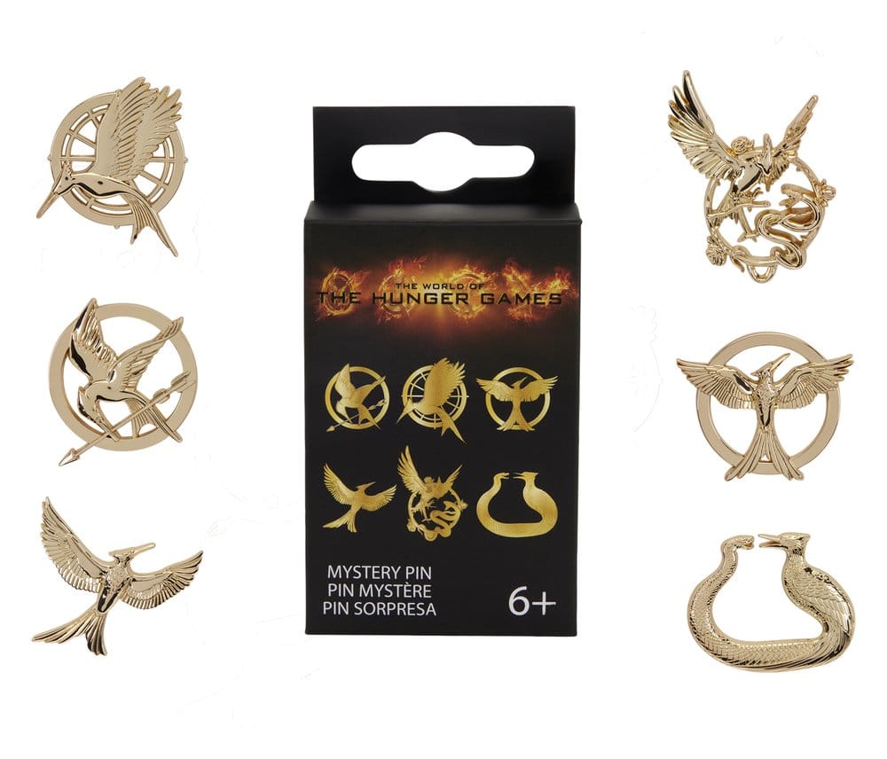 The Hunger Games by Loungefly Enamel Pins Blind Display (12)