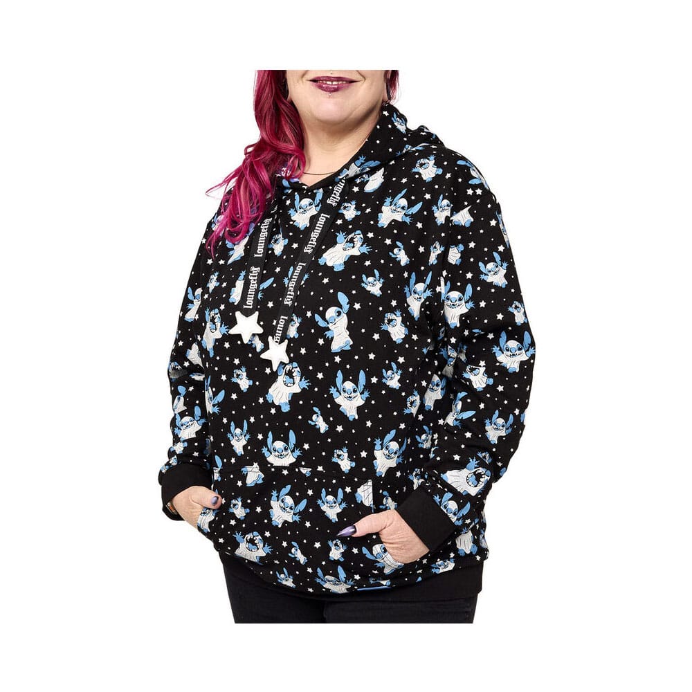 Lilo&Stich by Loungefly hooded jacket Ghost Size XL
