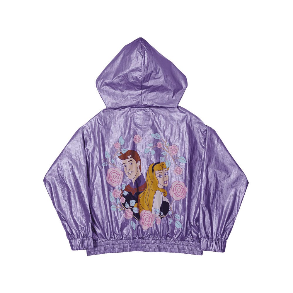 Disney by Loungefly Windbreaker Jacket Princess Aurora & Prince Phillip Size XXL