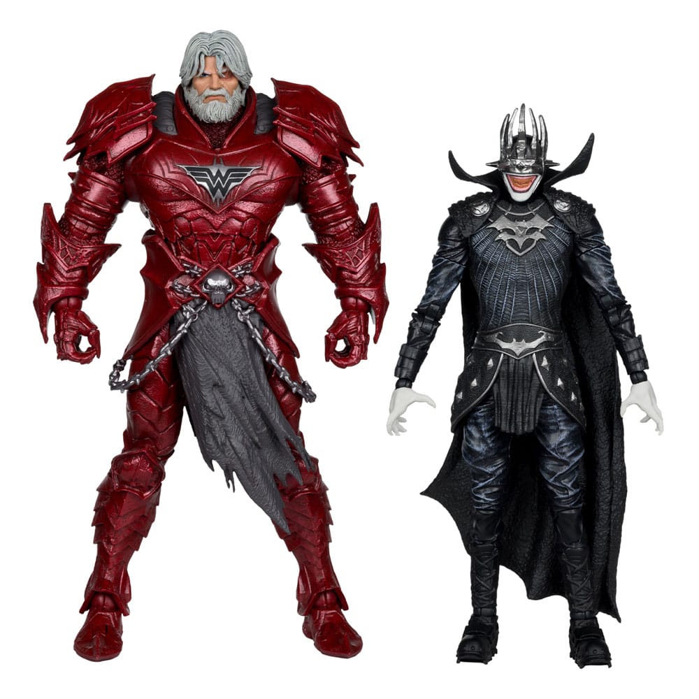 DC Multiverse McFarlane Collector Edition Action Figure 2-Pack #04 Batman who laughs (Knight Armor) & Merciless (Dark Multiverse) 18 cm