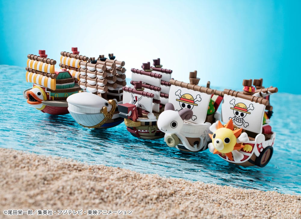 One Piece Yuracolle Series Trading Figure Grand Line 6 cm Assortment (6)