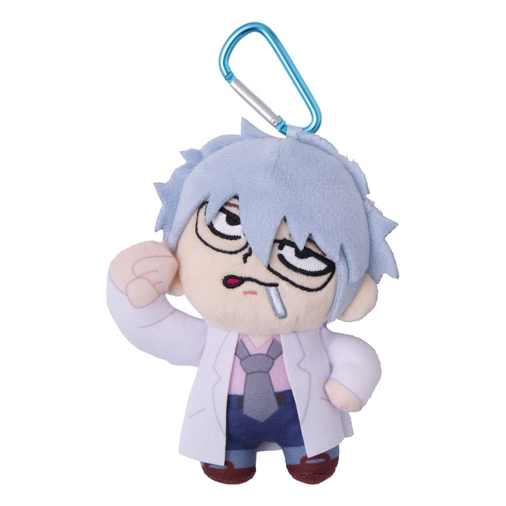 Mr. Ginpachi´s Zany Class x Okawabukubu Youth Plush Keychain Ginpachi Sakata 12 cm
