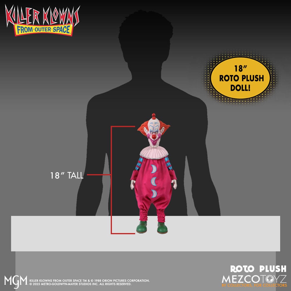 Killer Klowns from Outer Space MDS Roto Plush Doll Slim 46 cm