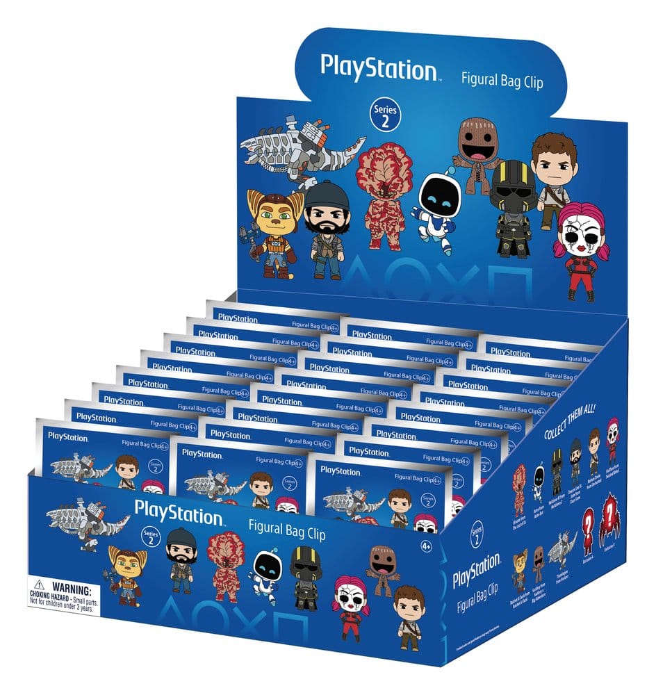 Sony PlayStation 3D Foam Bag Clips Series 2 Display (24)