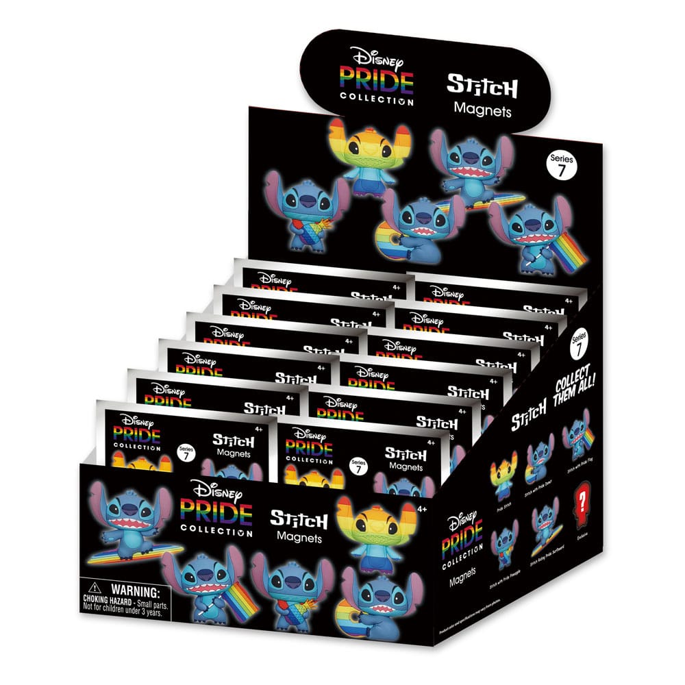 Lilo & Stitch Magnets blind pack Stitch Series 7 Display (12)