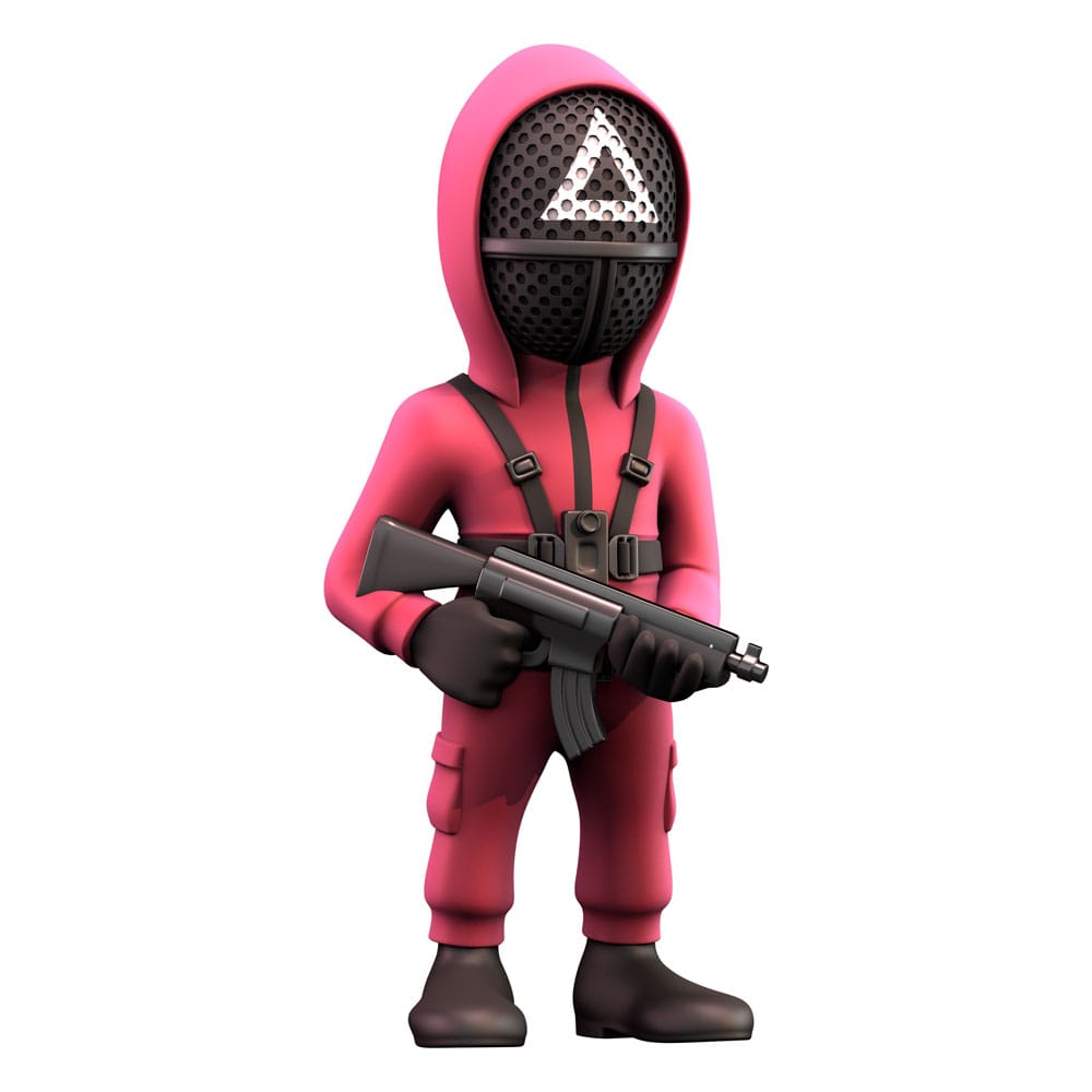 Squid Game Minix Figure Masked Triangle Guard 12 cm