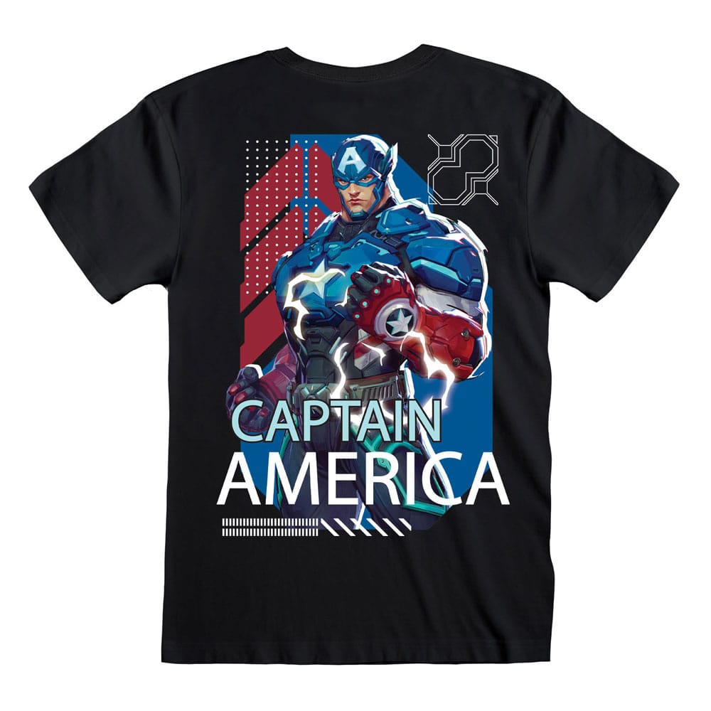 Marvel Rivals T-Shirt Captain America Size M