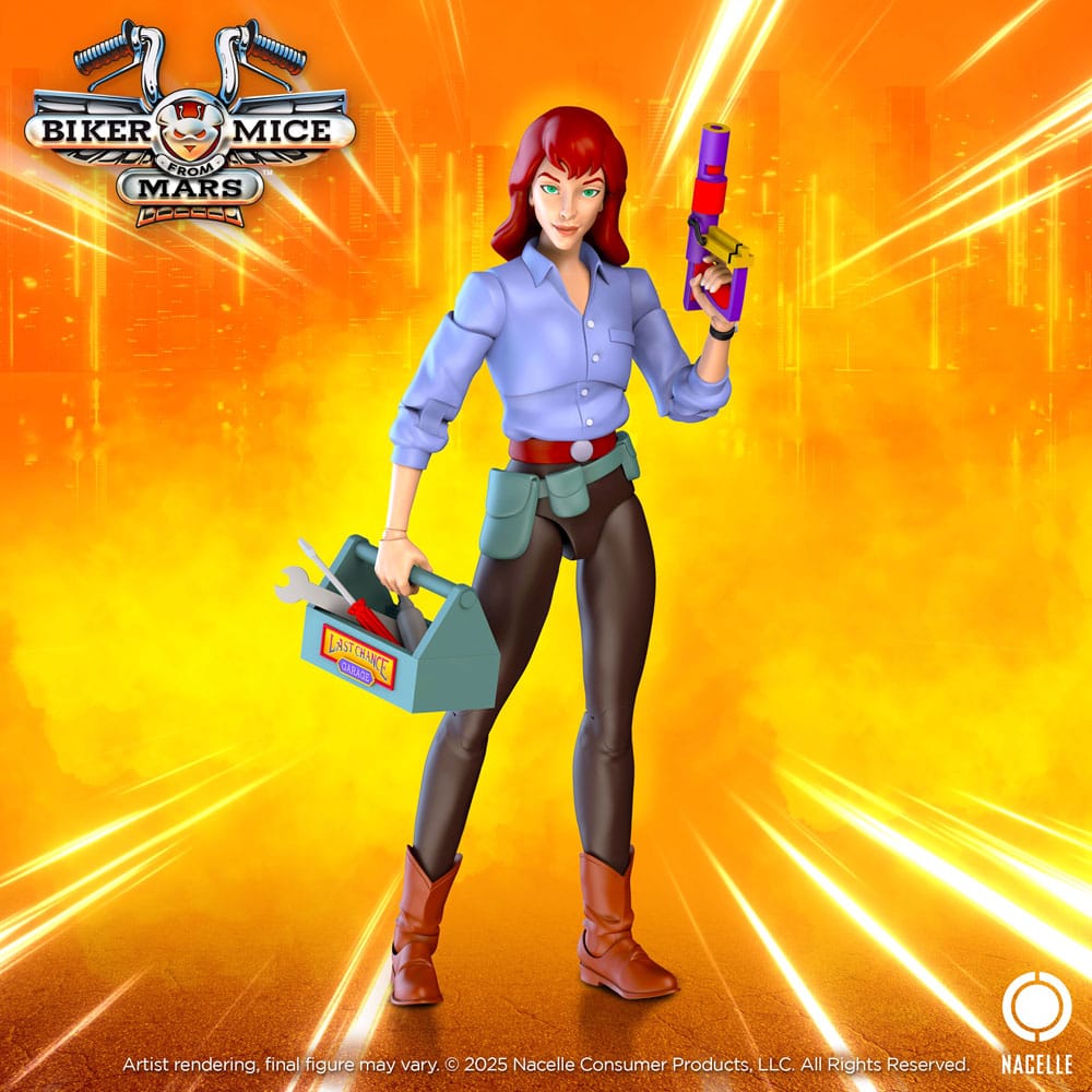 Biker Mice From Mars Action Figure Charley 23 cm