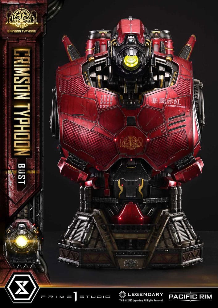 Pacific Rim Life Size Bust 1/1 Crimson Typhoon Deluxe Version 103 cm