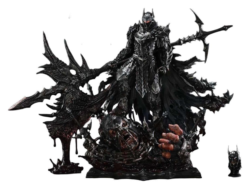 DC Comics Premium Masterline Series Statue 1/4 Batman (Comics) Batman: The Berserker Rage Mode Deluxe Version 93 cm