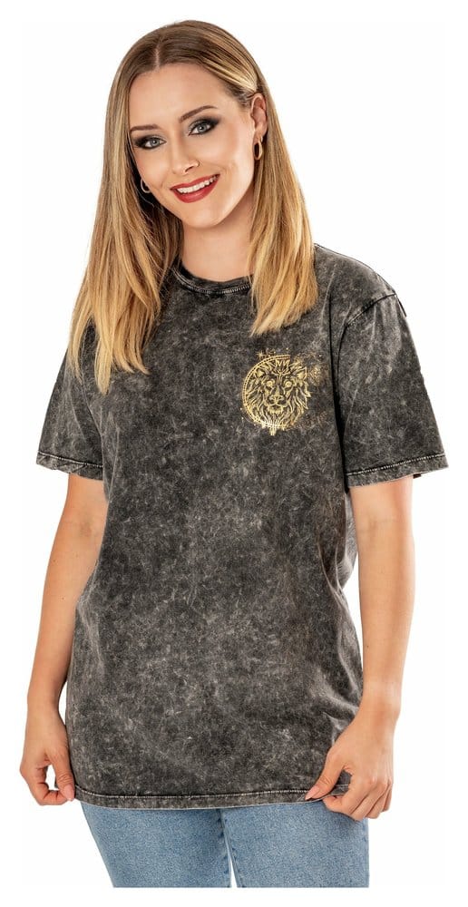 Harry Potter T-Shirt Acid Wash Gryffindor Size L
