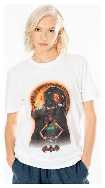 DC Comics T-Shirt Batman Anime Moon Size XL
