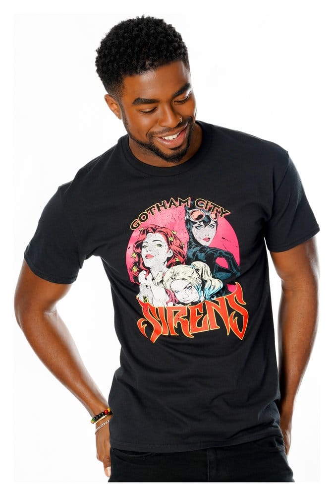 Gotham City Sirens T-Shirt Vintage Poster Size XL