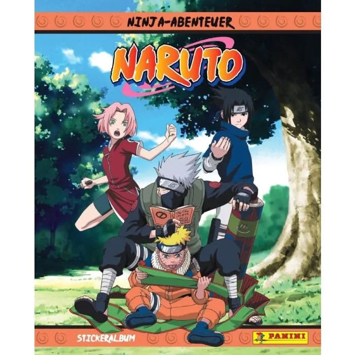 Naruto Ninja-Adventures Sticker Collection Album *German Version*