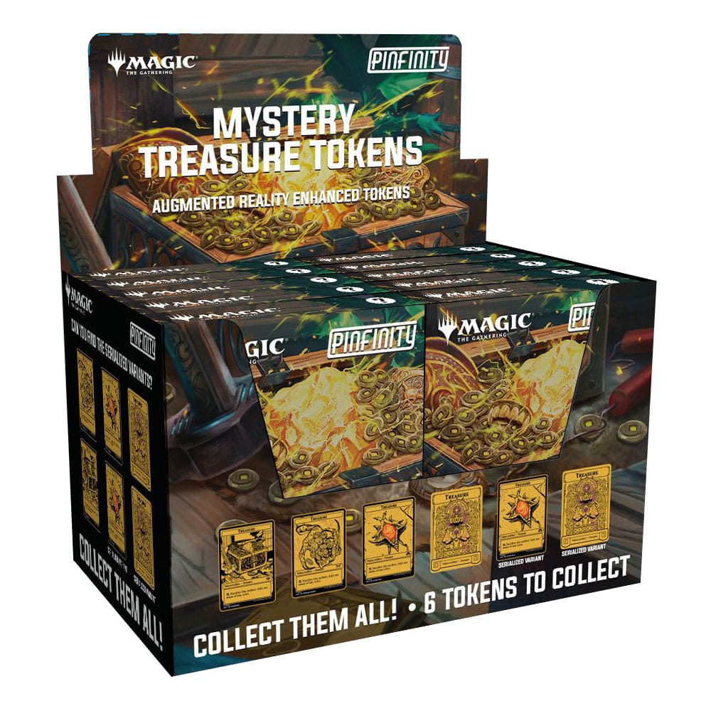 Magic: The Gathering Token Blind Box Mystery Treasure Token Assortment (10)