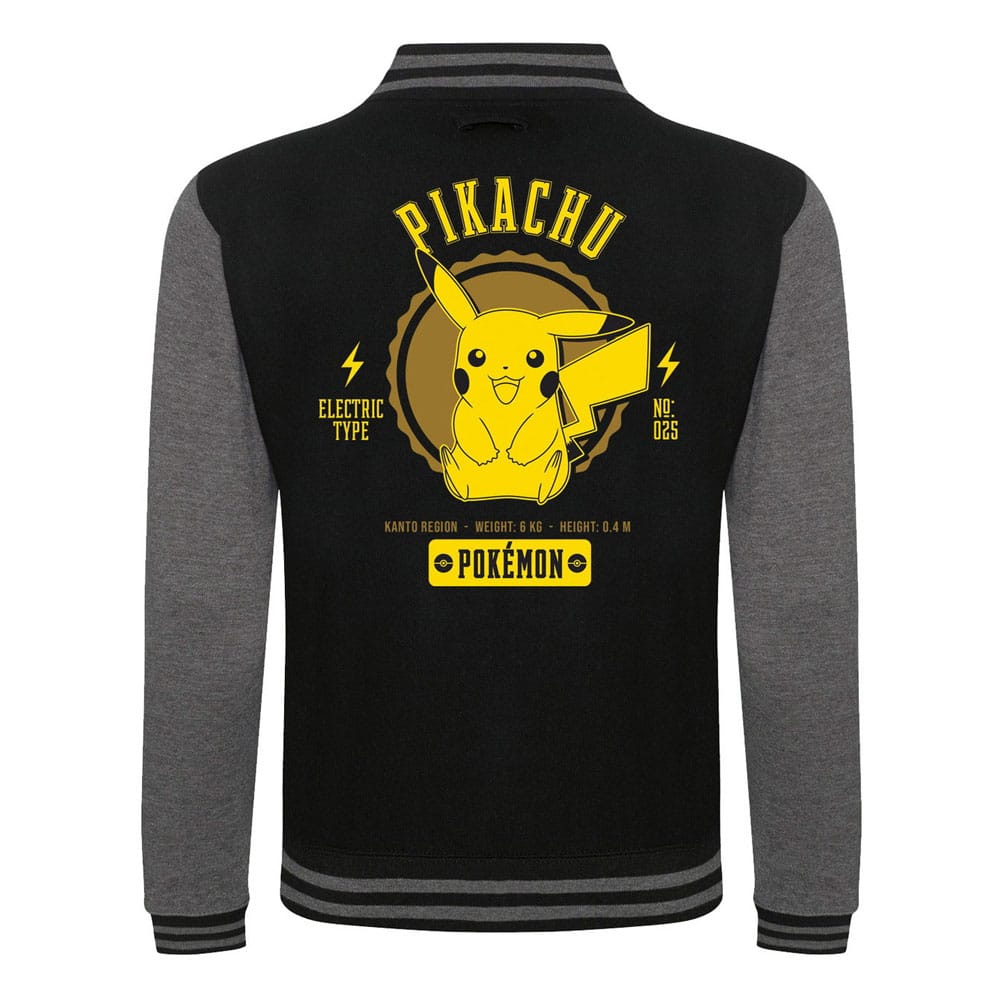 Pokemon Varsity Jacket Collegiate Pikachu Size L