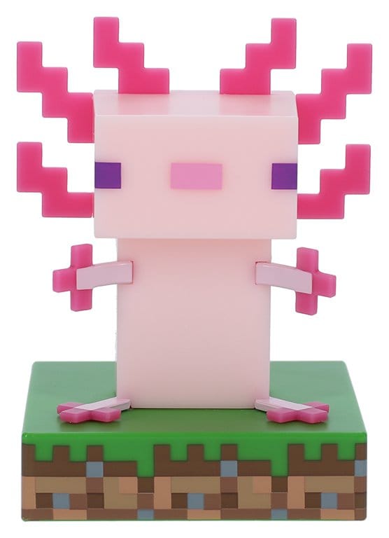 Minecraft Icon Light Axolotl V3 11 cm